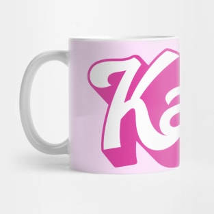 Karen :: Barbie Style Typography Funny Meme Design Mug